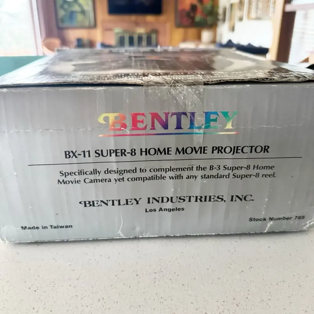Vintage Bentley BX-11 Super 8 Home Movie Projector 4